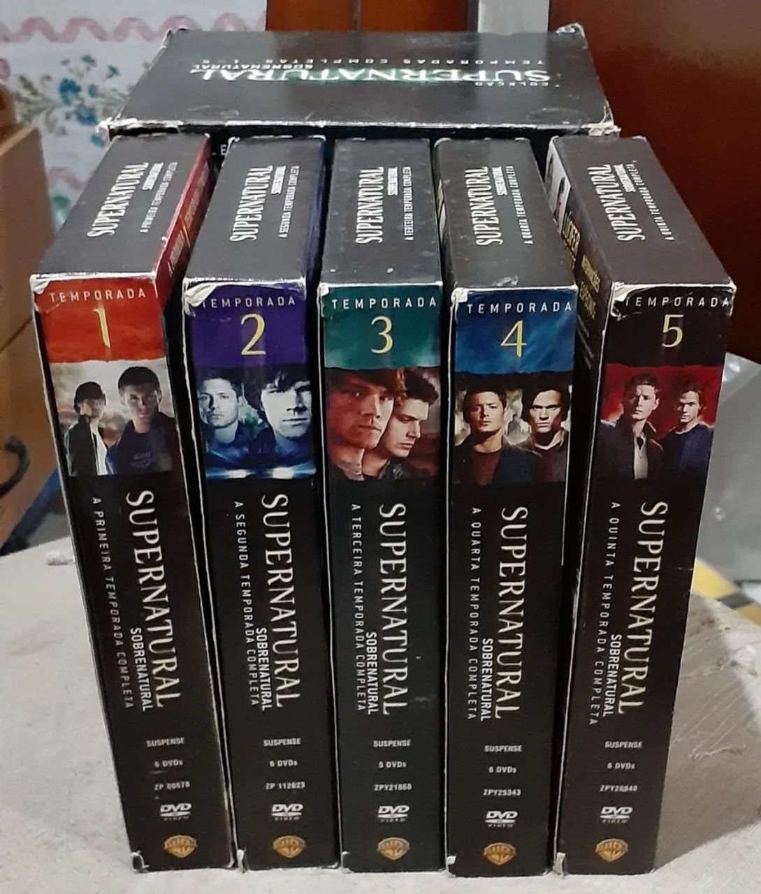 Supernatural - 5 Temporadas Completas em DVD