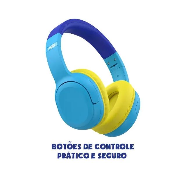 Headphone Infantil - NOVO, AOC Luccas Neto - Aventureiro, Bluetooth - Foto 3