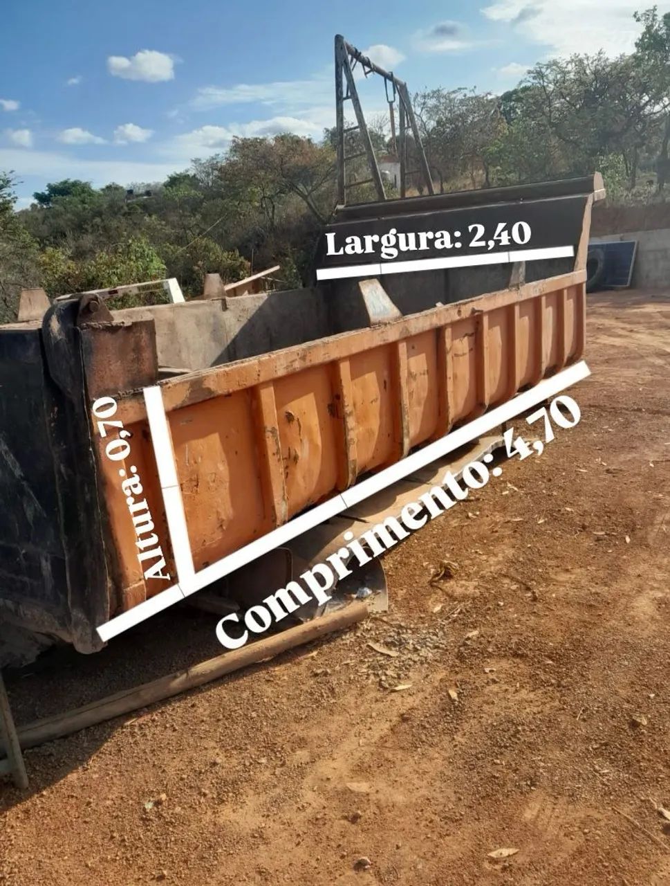 Caçamba caminhão Truck Basculante  - Foto 2