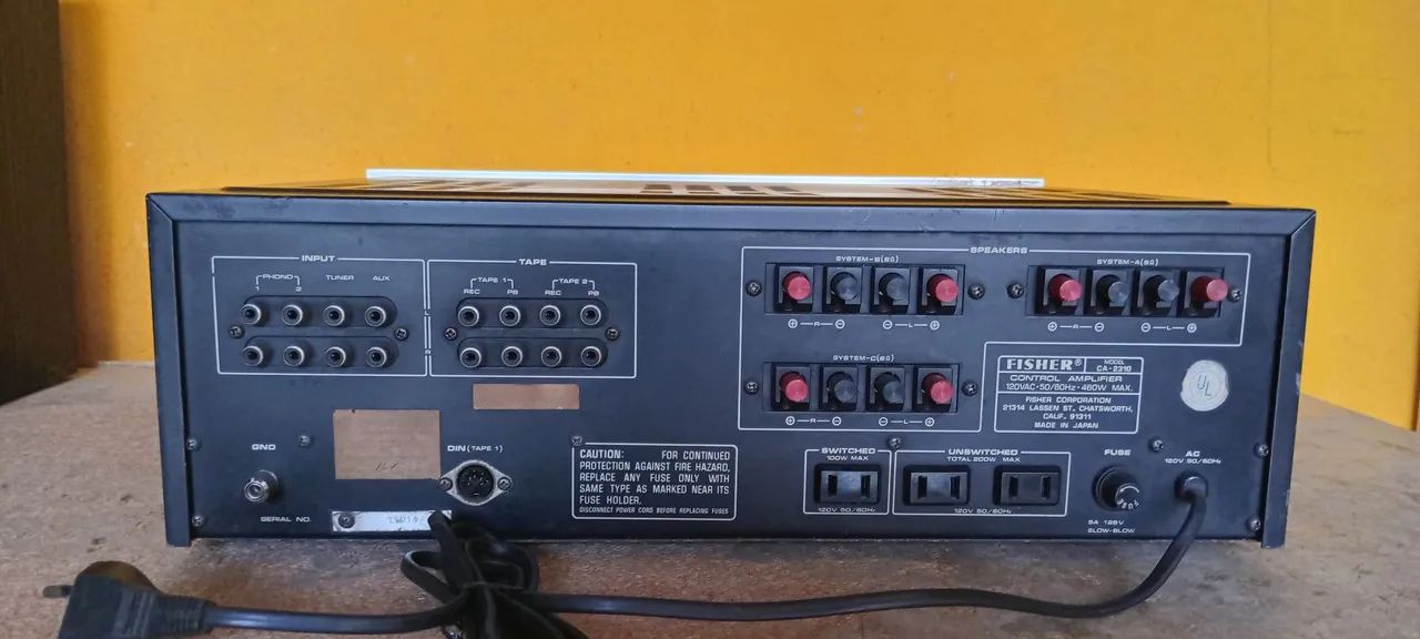 Amplificador integrado FISHER CA 2310 - Foto 2