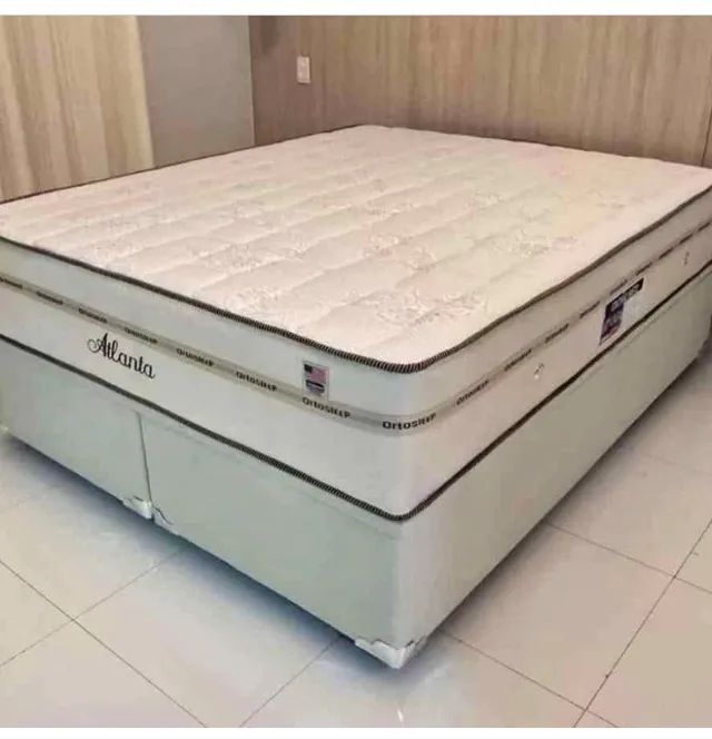 Cama box conjunto (10x sem juros) 