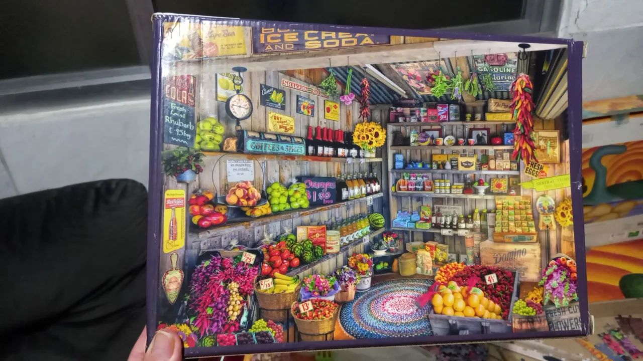 Vendo quebra-cabeça Mercearia!