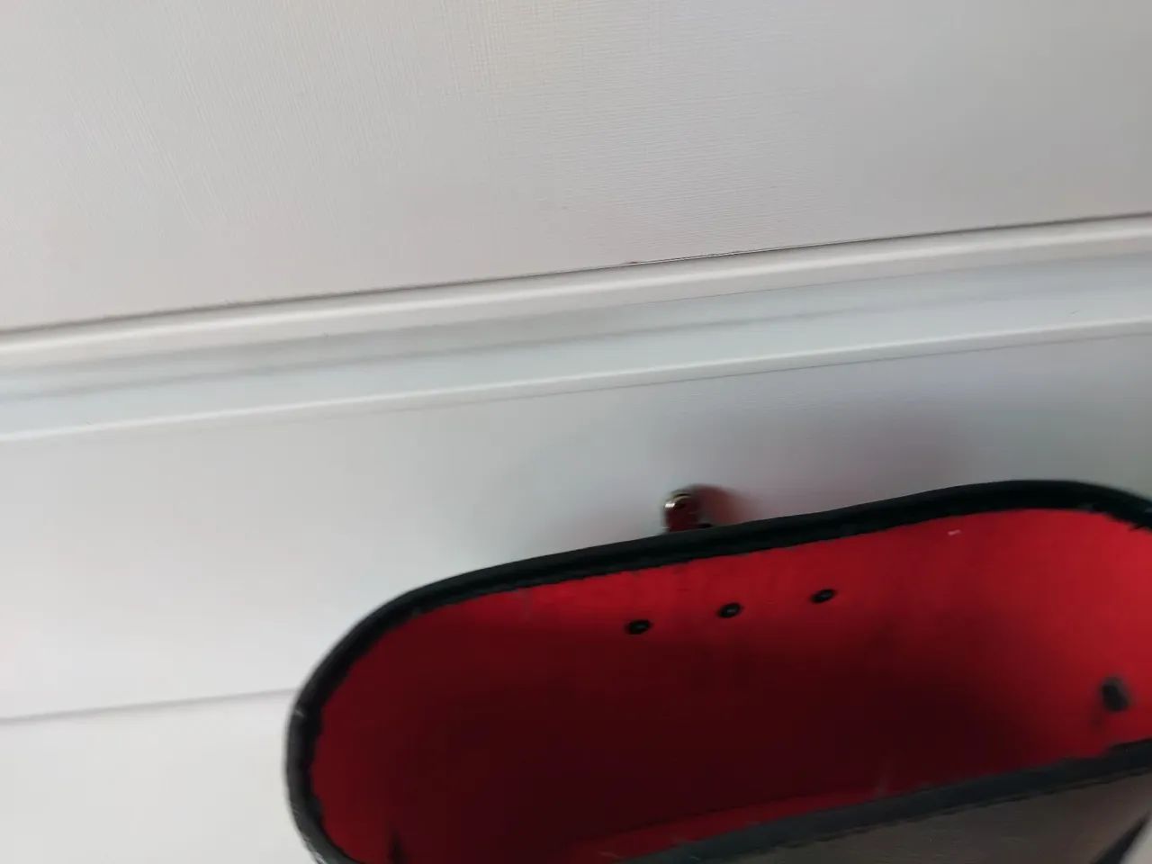 Maleta em couro forrada para carregar binóculo  - Foto 4