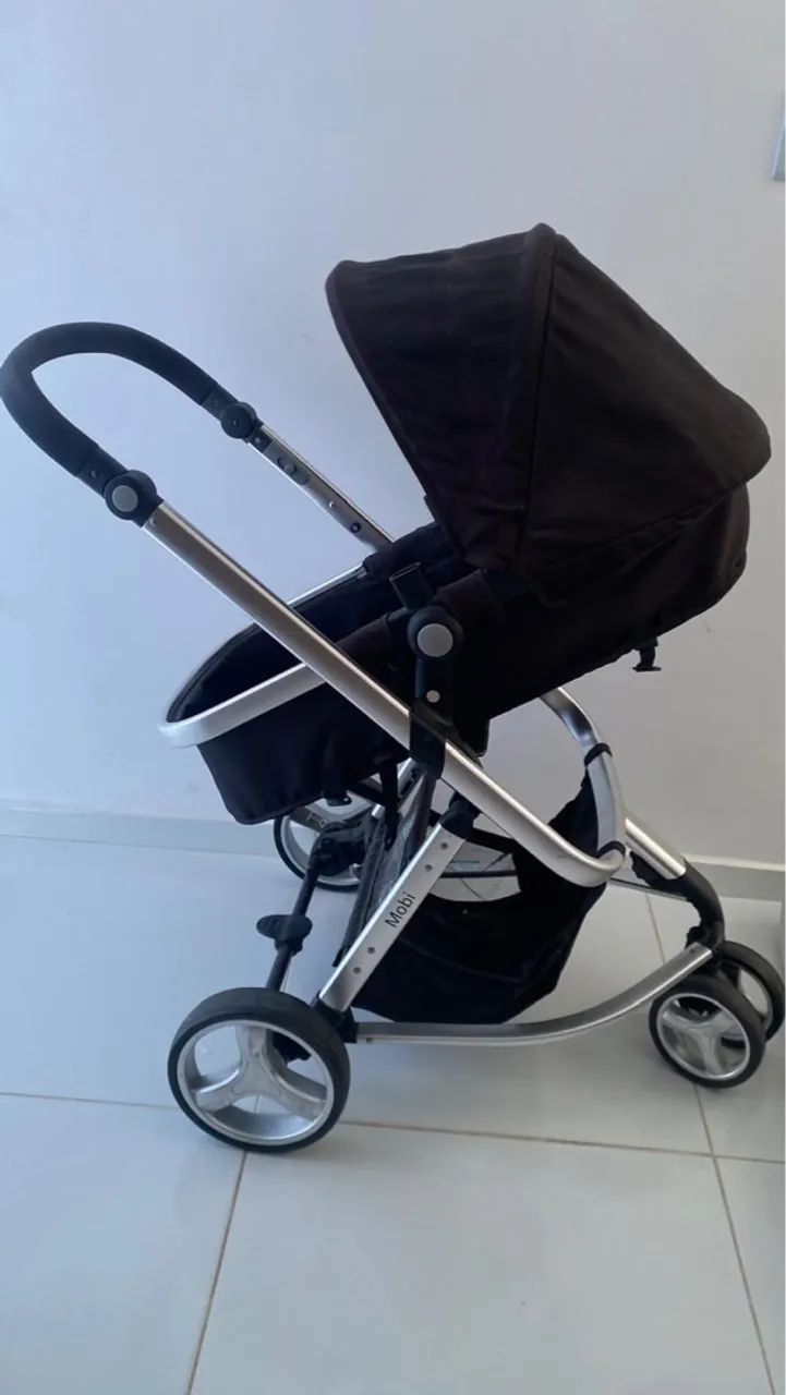 Carrinho de Bebê Safety 1st Mobi + Bebê Conforto - Conforto e Segurança para seu Bebê! - Foto 2