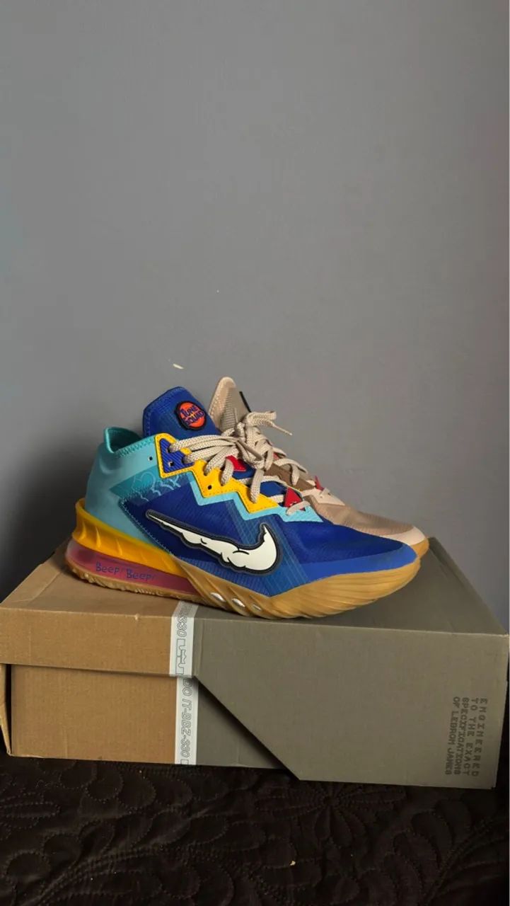 Lebron 18 Low Wile E Vs Roadrunner - Foto 2