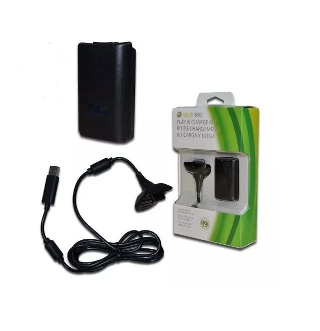 Carregador E Bateria Para Controle Xbox 360  - Foto 6