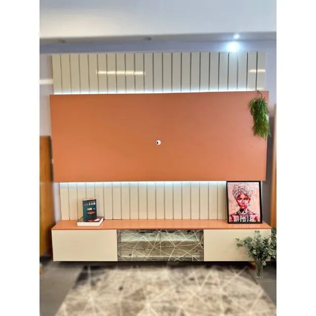Painel Home com 2,60 m - Entrega e instalação na parede GRATIS