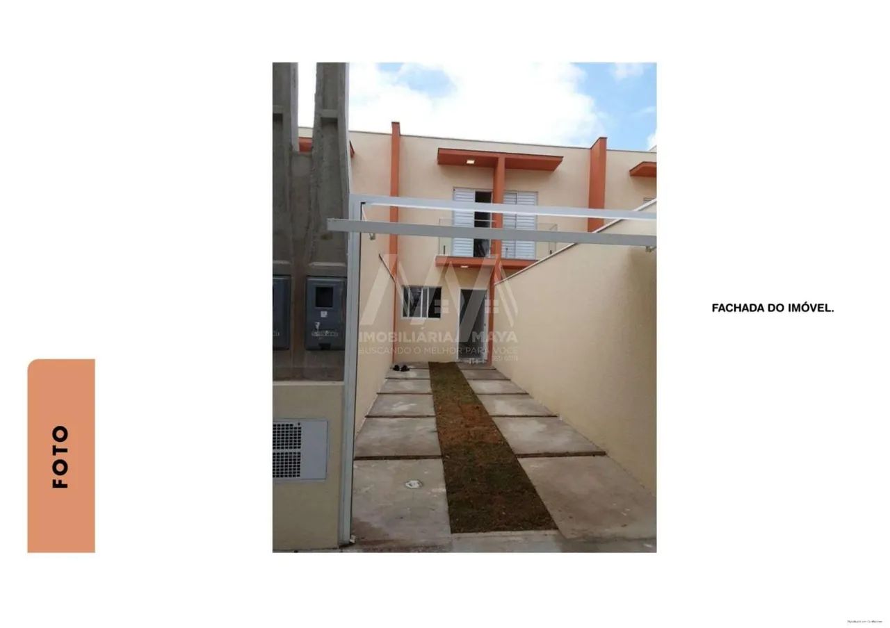Casa para Venda em Sorocaba, Jardim Abaeté, 2 dormitórios, 2 suítes, 3 banheiros, 2 vagas