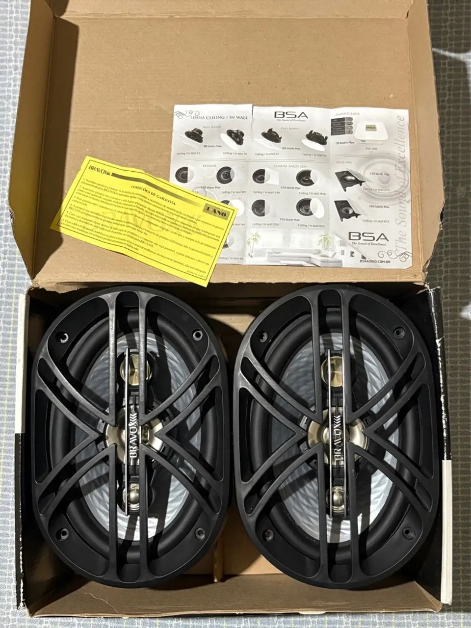 Kit de Som Automotivo Bravox CS50 BK e B4X69 D 430W RMS  - Foto 3