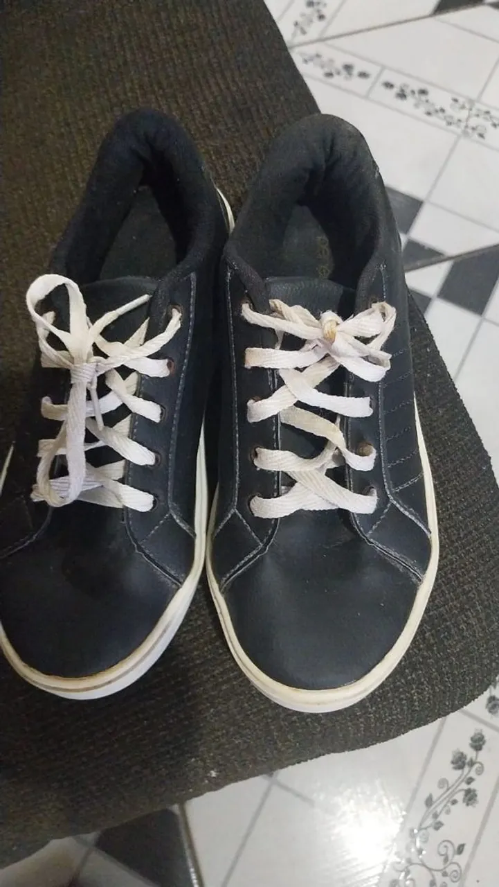 Tênis Preto Casual