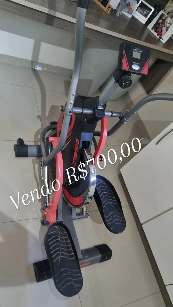 Elíptico Double - Aparelho de Ginástica