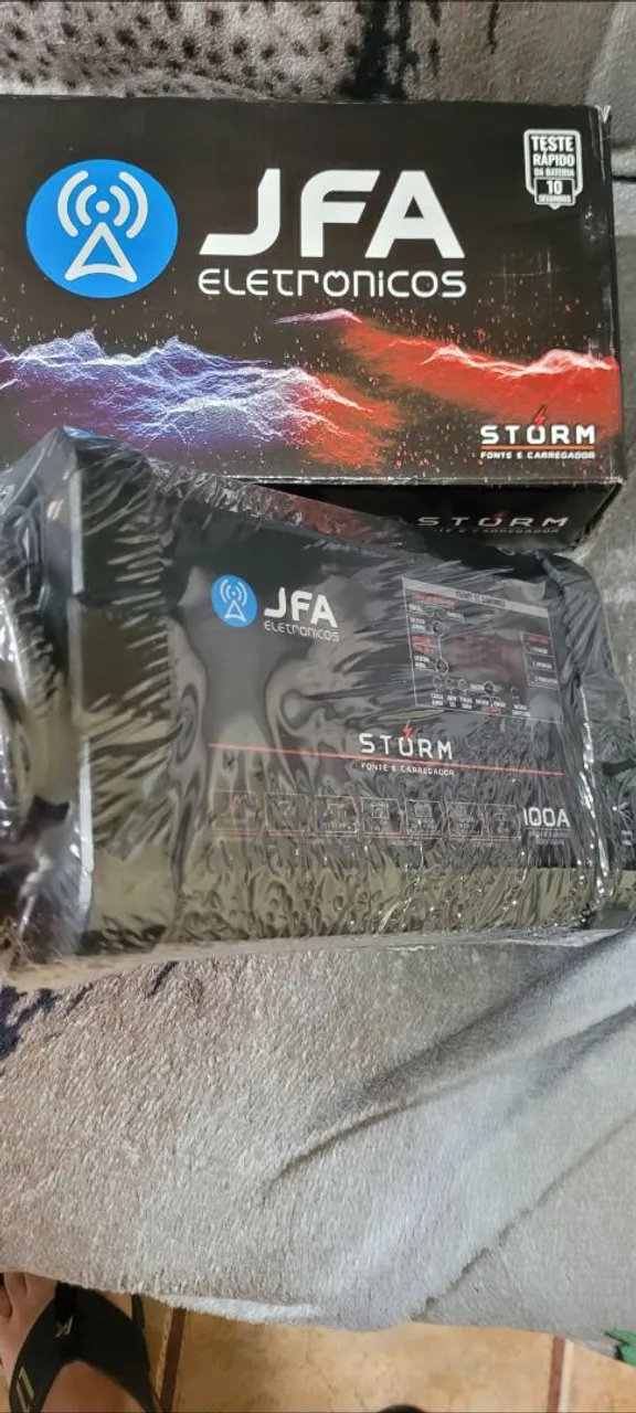 Fonte JFA Storm 100A no plástico
