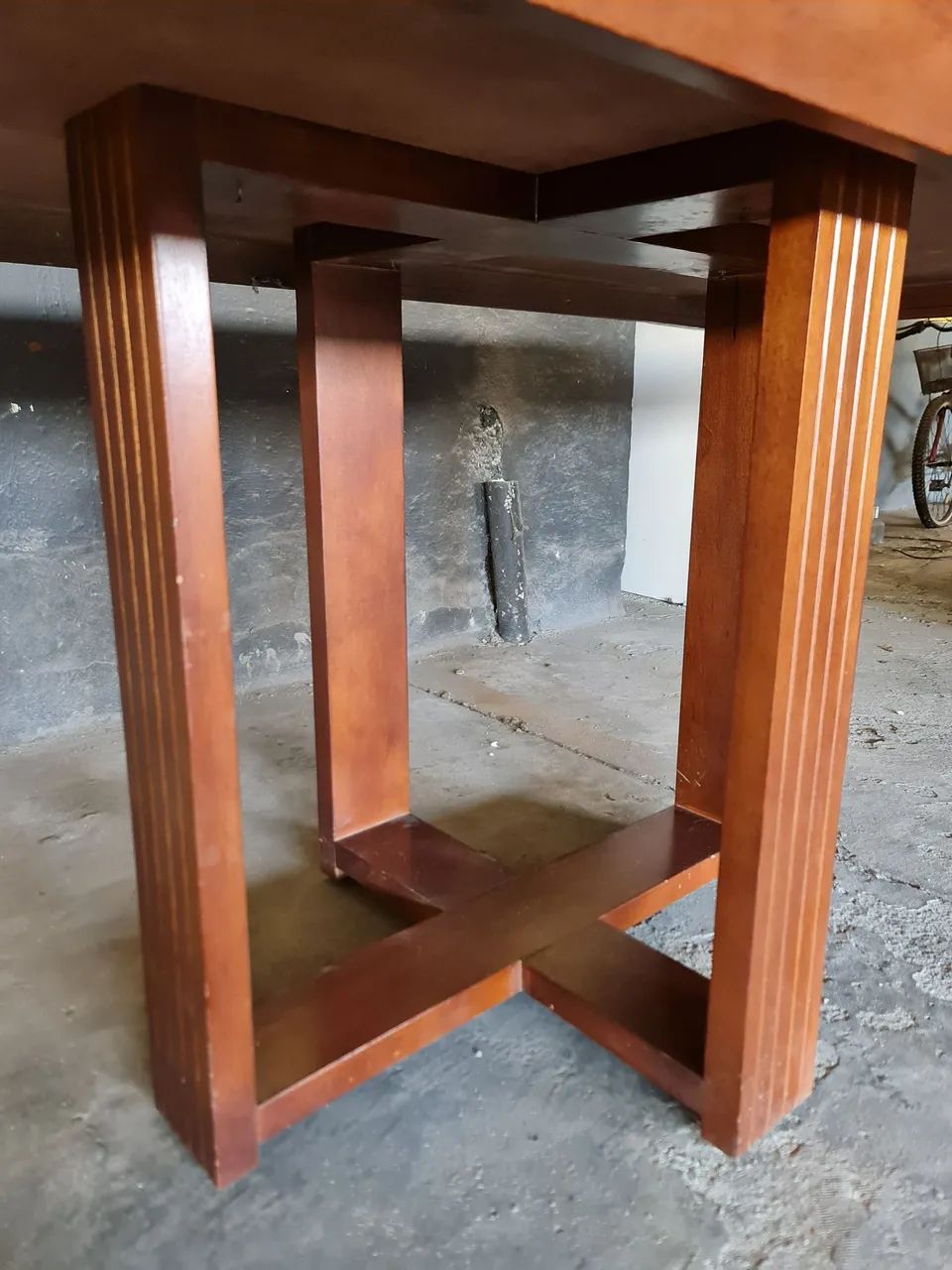Mesa de madeira maciça  - Foto 4