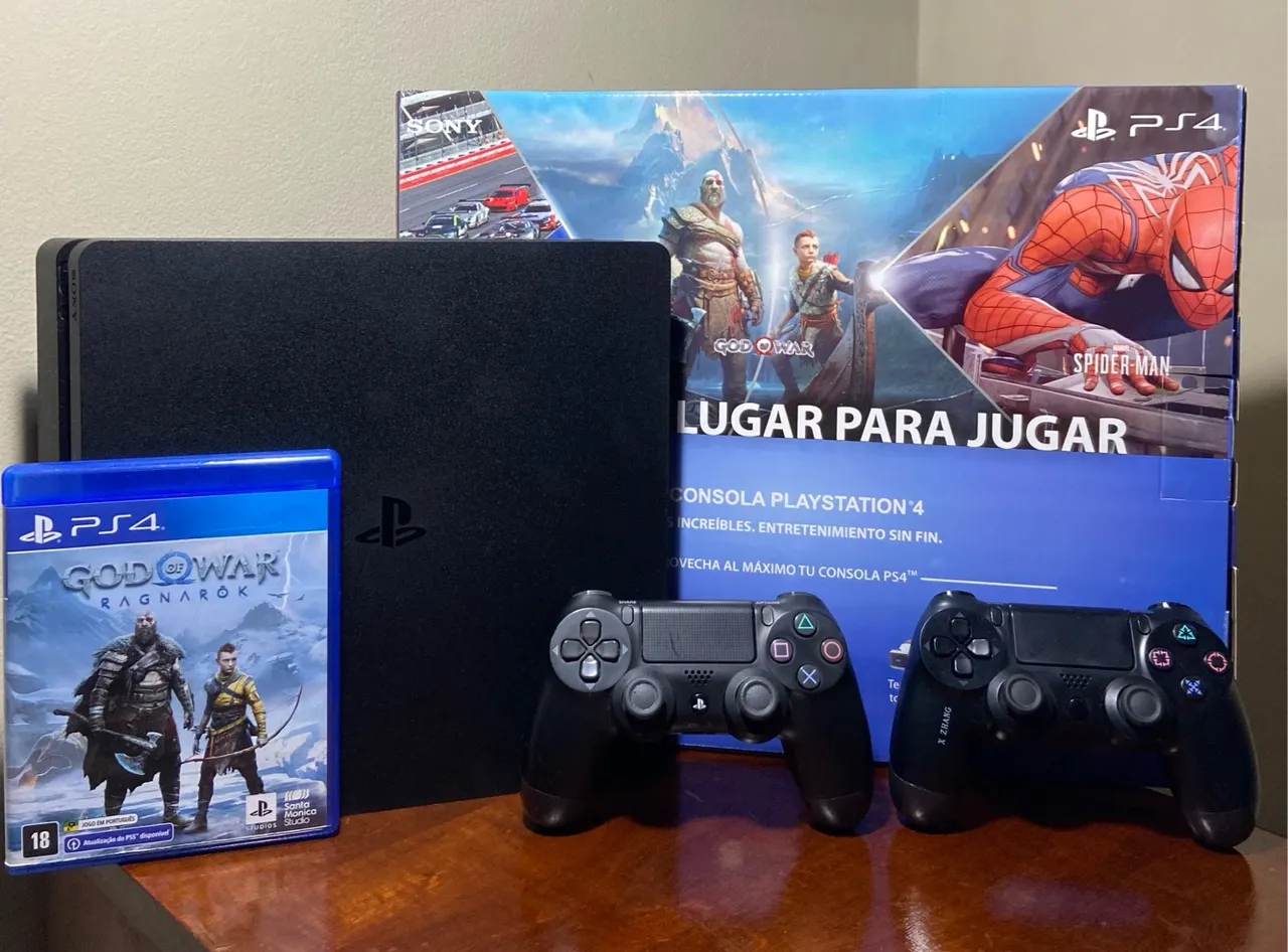 PS4 1 TB - Impecável 