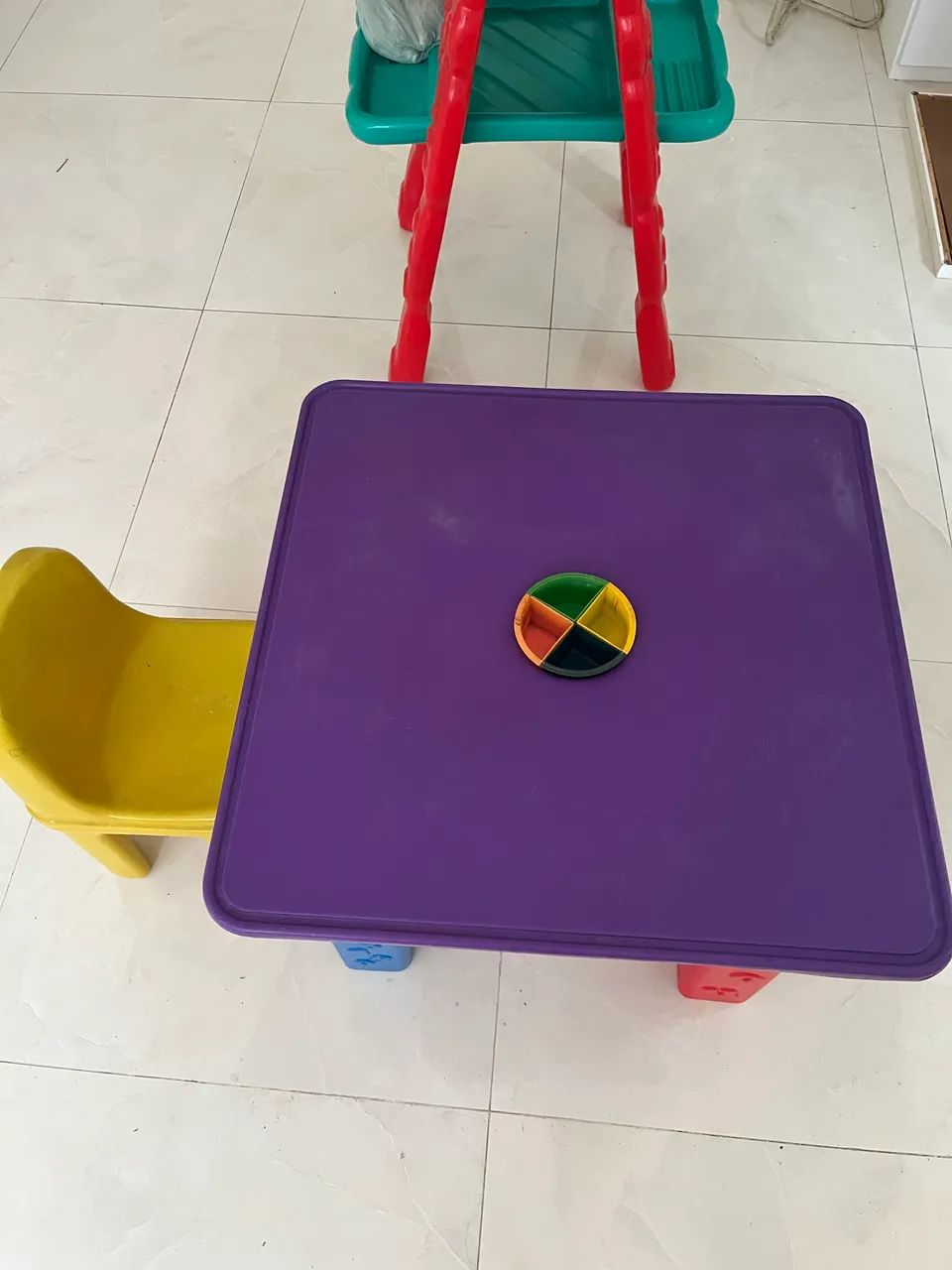 Mesa infantil Mundo Azul  - Foto 4