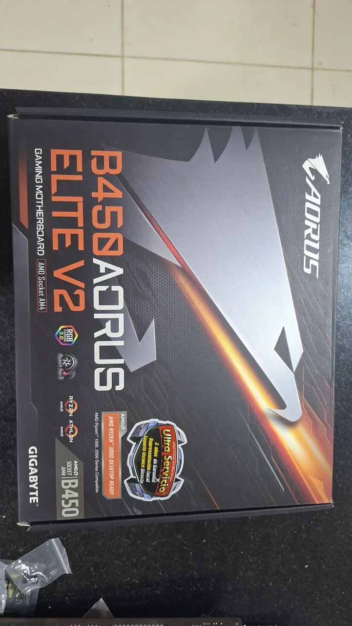 Placa Mãe Gigabyte Aorus b455 elite v2, leia o anúncio.  - Foto 4