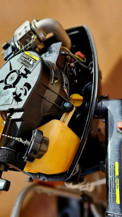 MOTOR DE POPA BRANCO 5 HP 4 TEMPO  - Foto 8