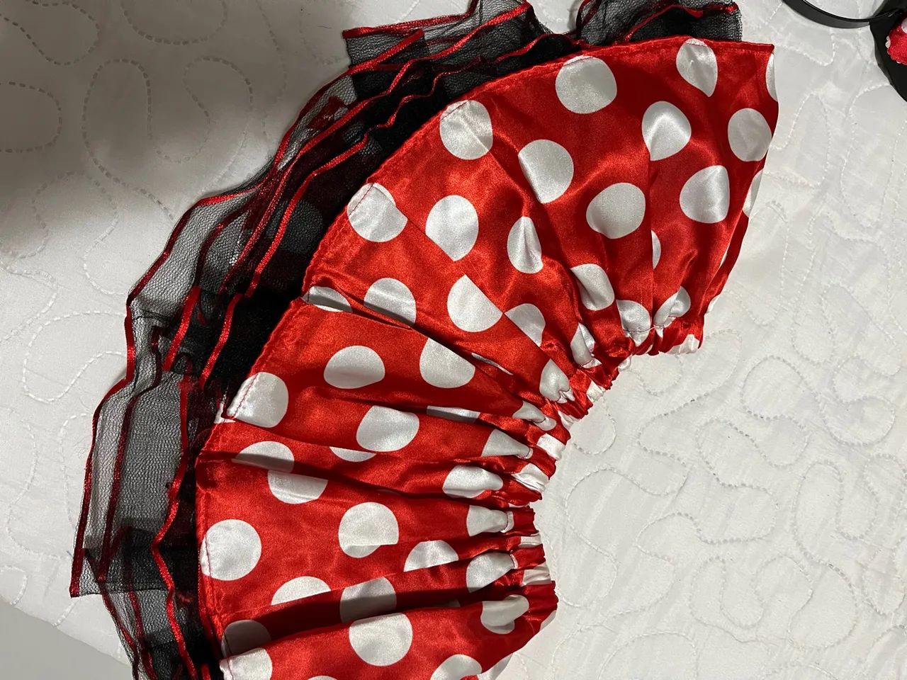 Fantasia Infantil Minnie Vermelha - Foto 6