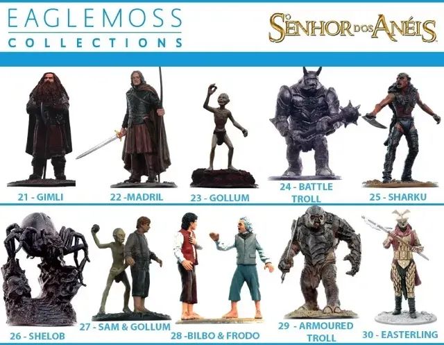 Miniaturas Senhor Dos Anéis Eaglemoss - Foto 4