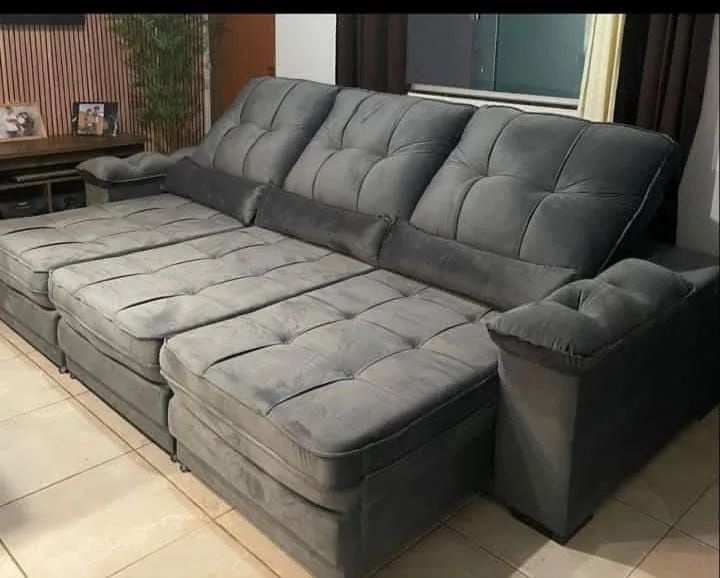 PROMOÇÃO SOFÁ RETRÁTIL E RECLINÁVEL LARGURA 2.90 GIGANTE 422082056605542401