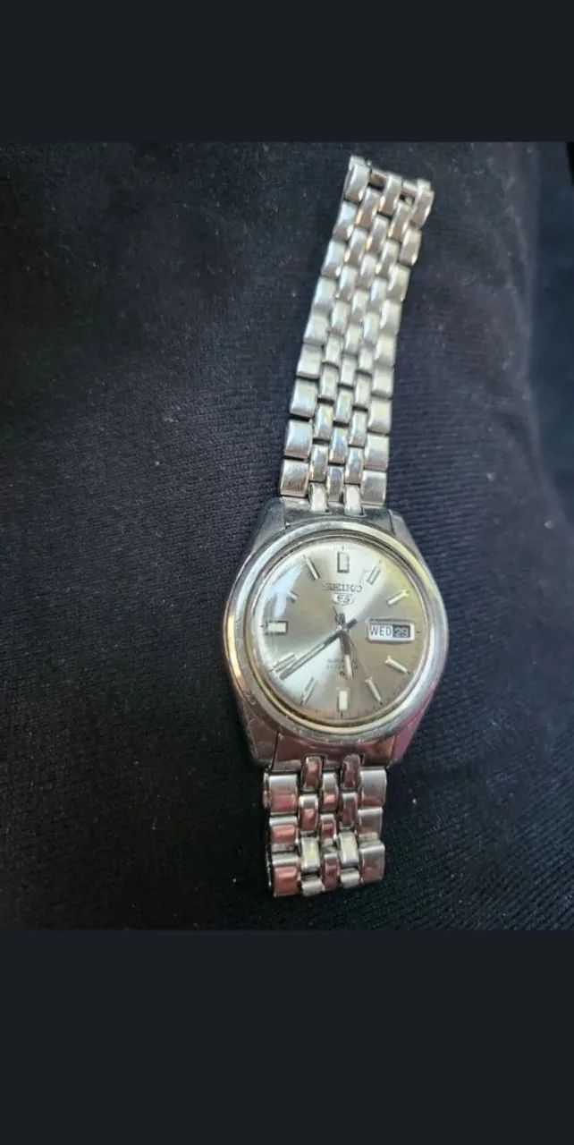 Relógio Seiko 5 Automático Vintage - Modelo 6119-8023 (Japão) - Foto 3