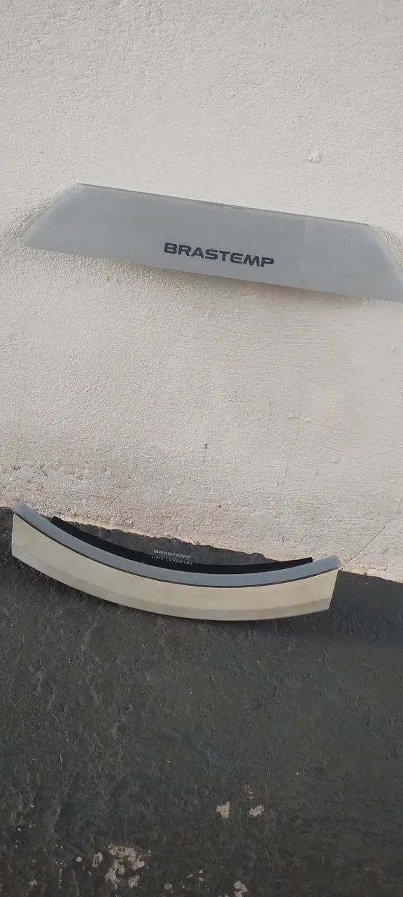 Tampa de vidro Brastemp máquina de lavar 