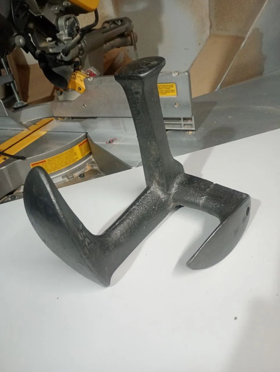 Peça de metal antiga para decoração - Foto 2
