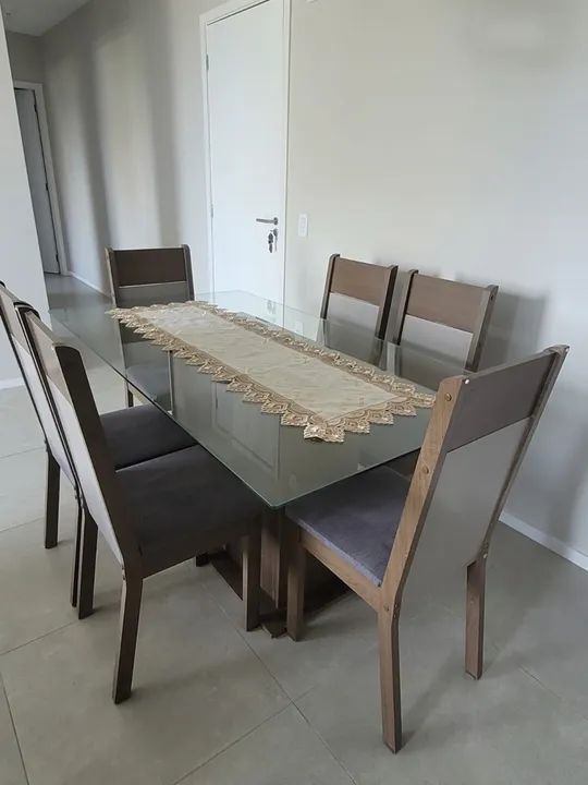 Conjunto de Cadeiras de Jantar em Madeira - Foto 3