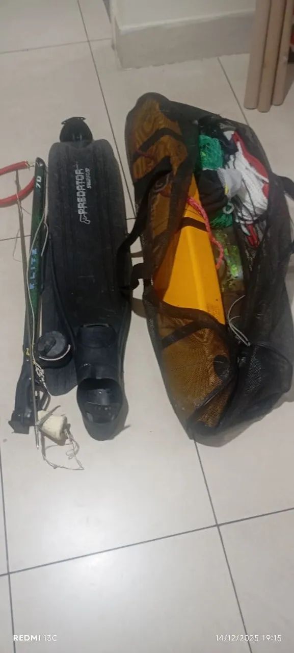 Vende-se equipamento de caça submarina 