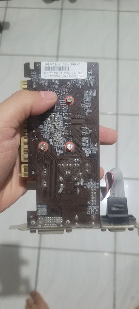 Peças de computador Core I7 3770K, com placa de vídeo Gt730  - Foto 2