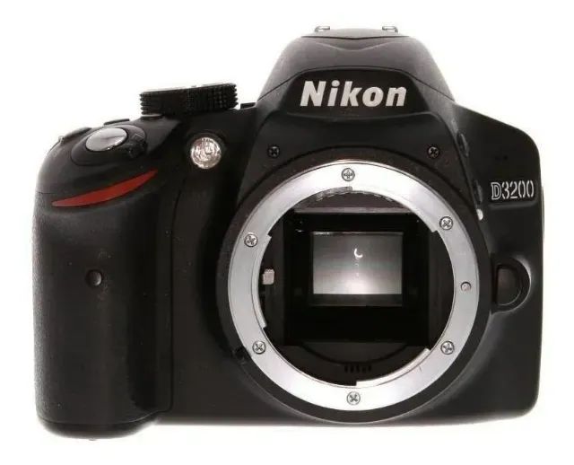 Nikon Professional D3200 Dslr Cor Preto