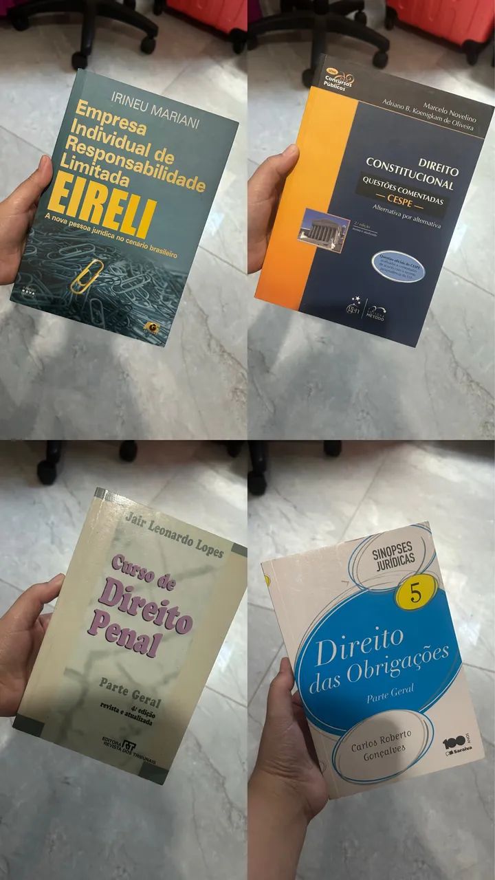 Livros de Estudos em Direito 64595540975361120