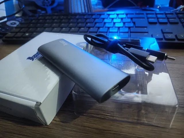 SSD Externo 512gb USB A ou Type C (Para: PC, Note, Mac e Consoles) - Acc cartão /pix.
