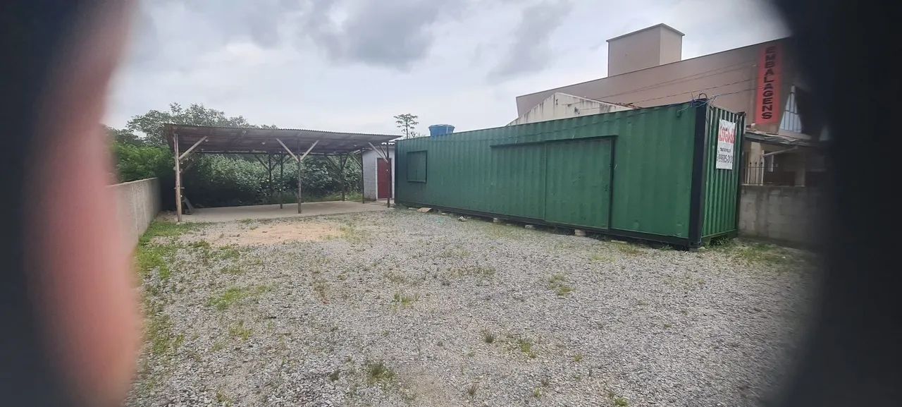 Terreno com container 12m para alugar geral entrada das praias - Foto 2