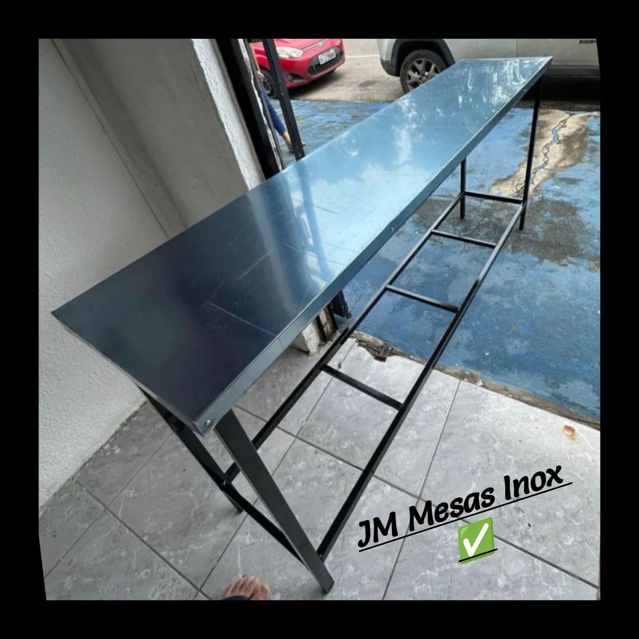 Mesa Inox pronta entrega bancada-  Mesas - Foto 3