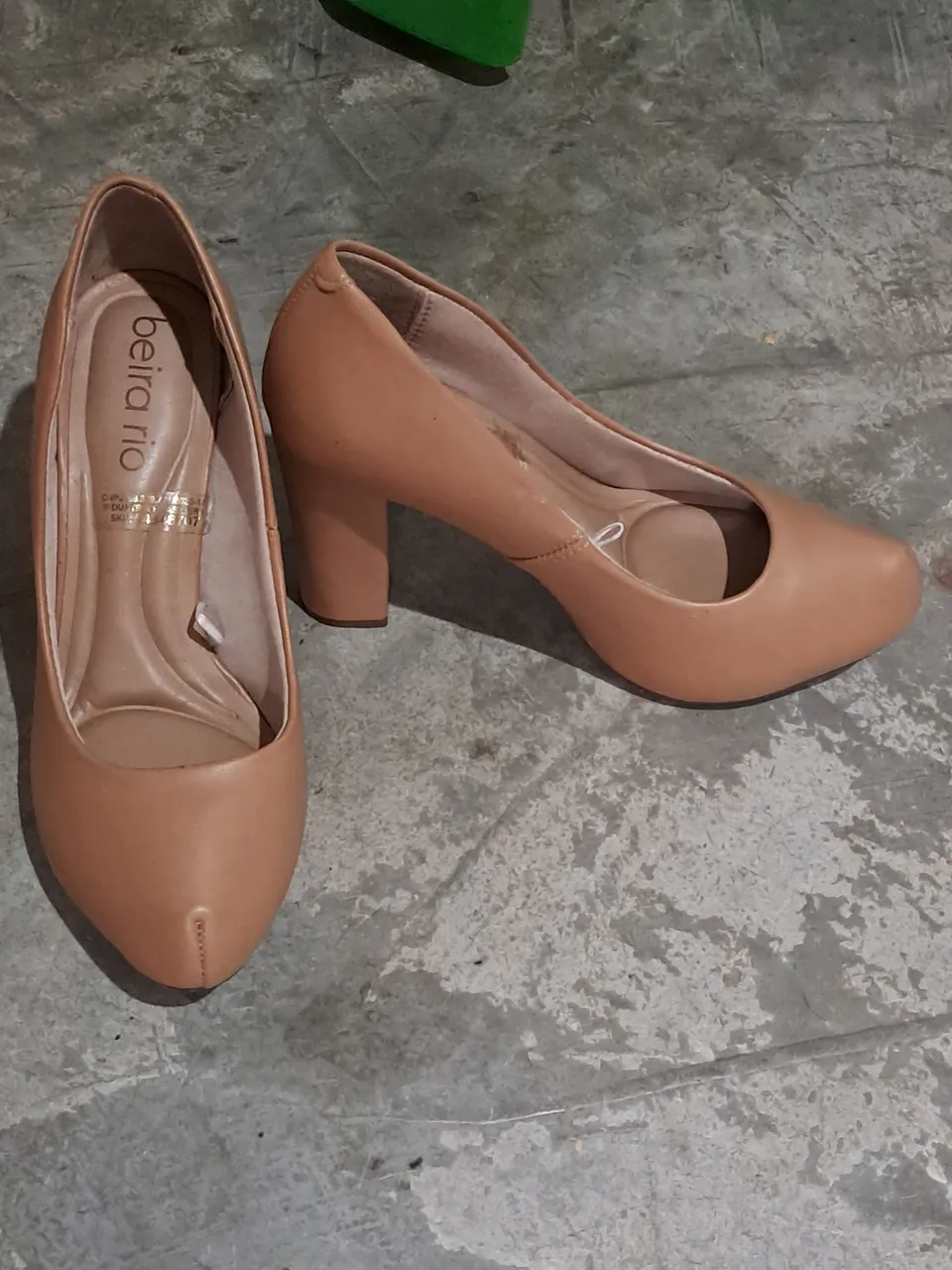 Scarpin Beira Rio Nude - Conforto e Elegância