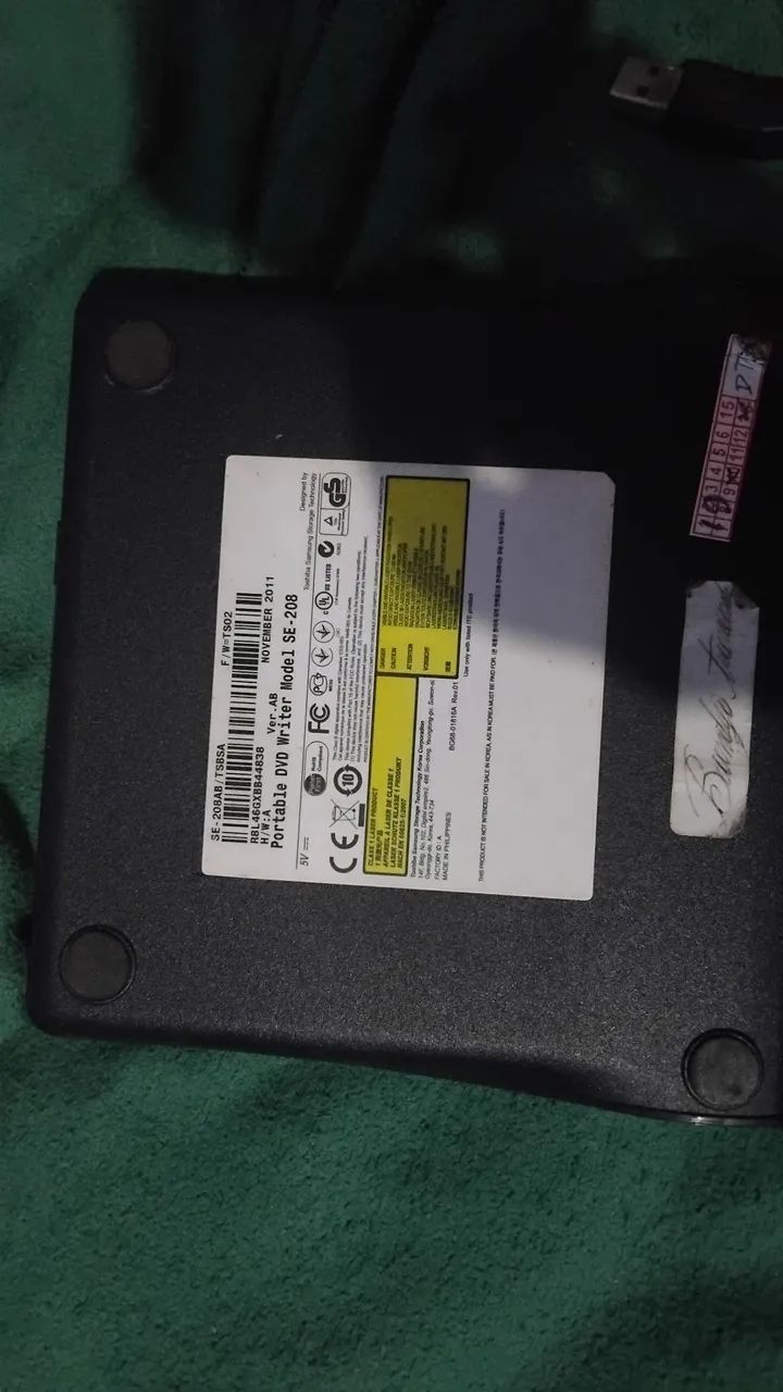 DVD Samsung original antigo USB - Foto 3
