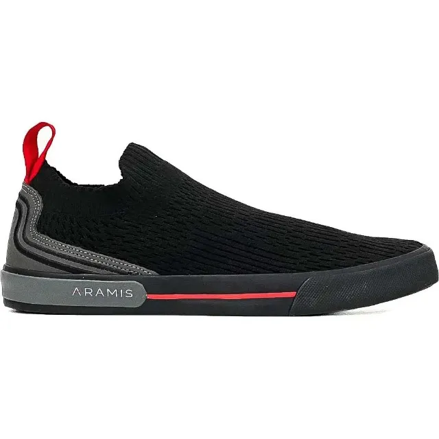 Tênis Aramis Stripe Knit All Black - Aceito Cartão