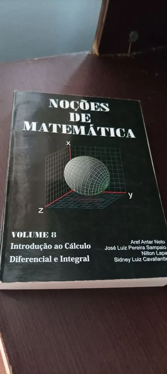 Noções de Matemática - Volume 8