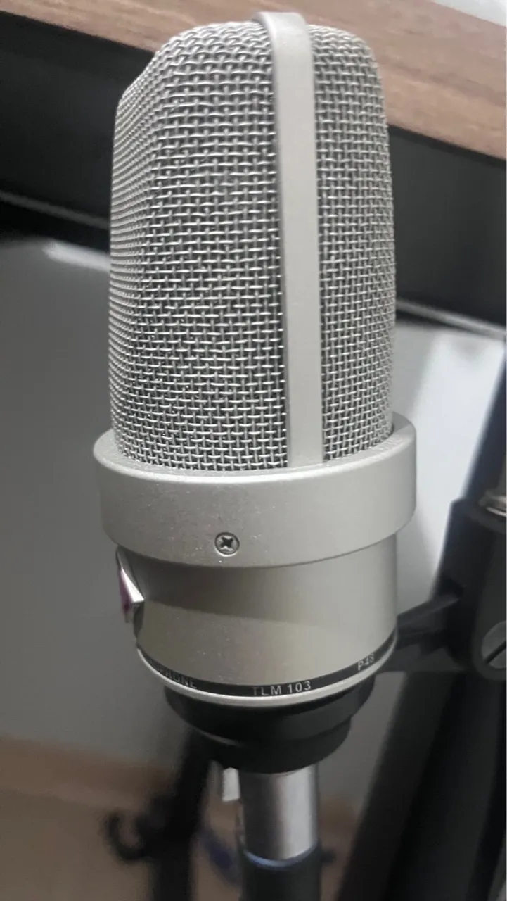 Microfone Neumann TLM 103 - Profissional de Estúdio