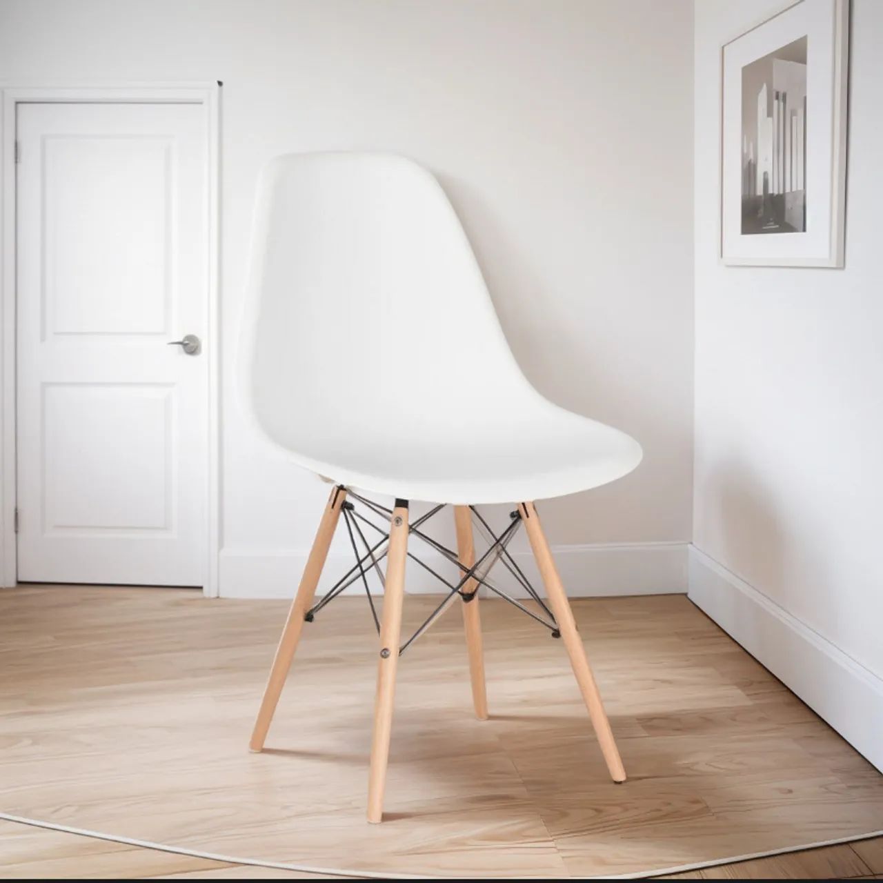 Cadeira Eames Eiffel  Branca 160,00 