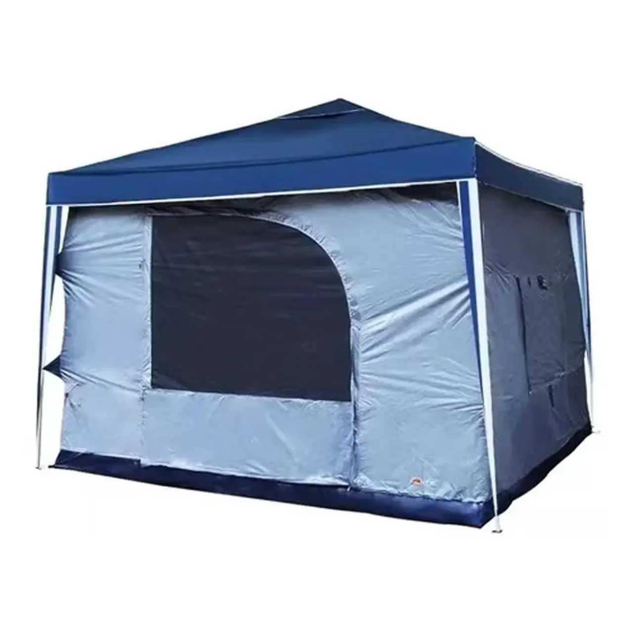 Tenda Gazebo Camping 3x3m Azul - Proteção e Conforto