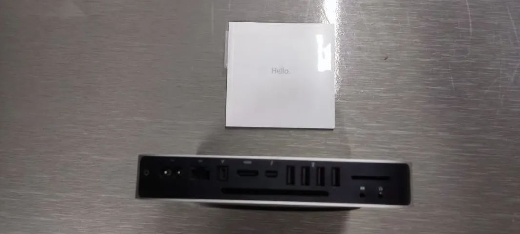 Mini Cpu Apple Mac Mini A1347 Intel Core I5 8gb Ram Ssd 120 - Foto 5