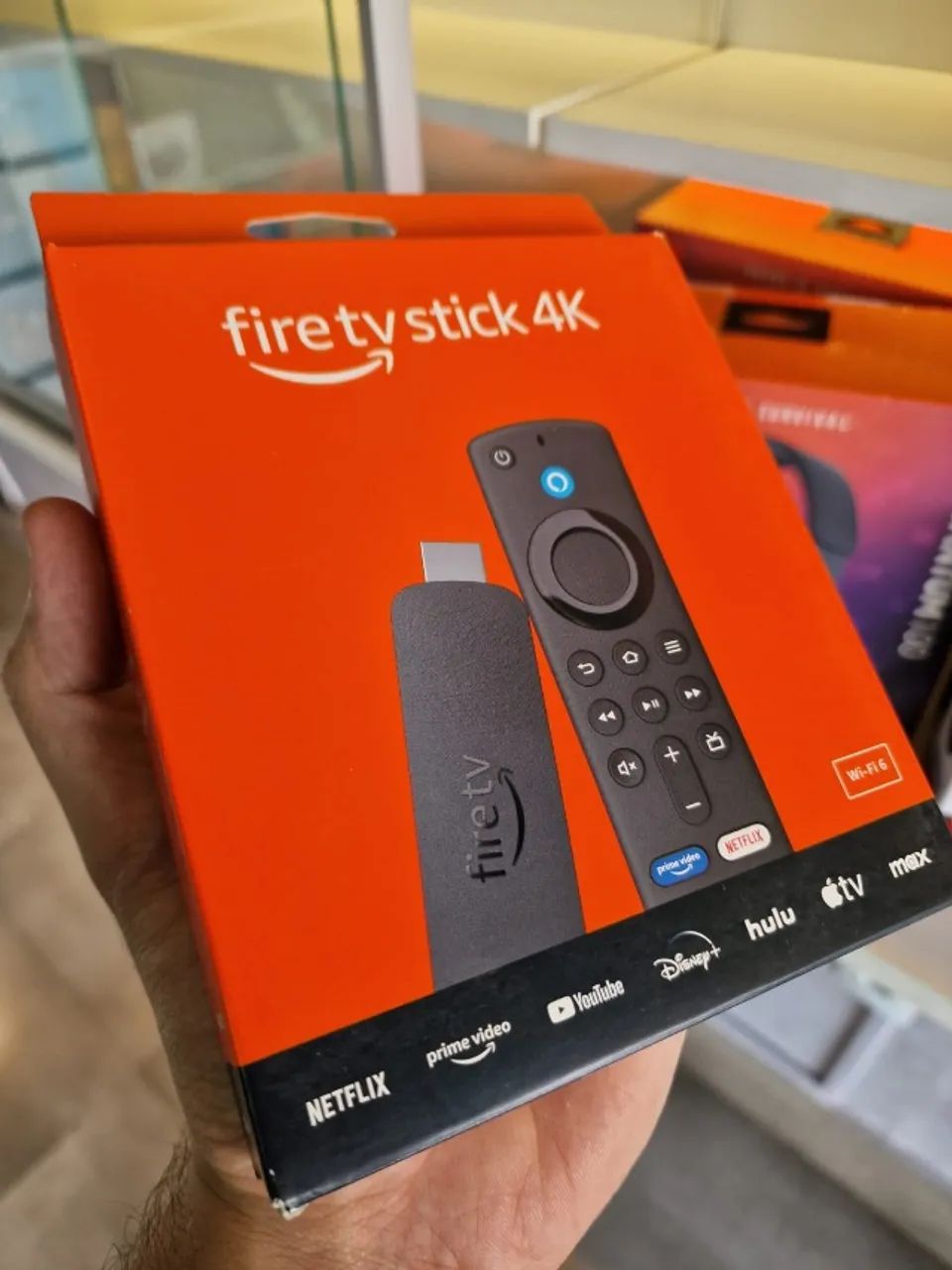 Fire stick 4k 2 gen wifi 6 Novo (Anápolis) - Foto 3