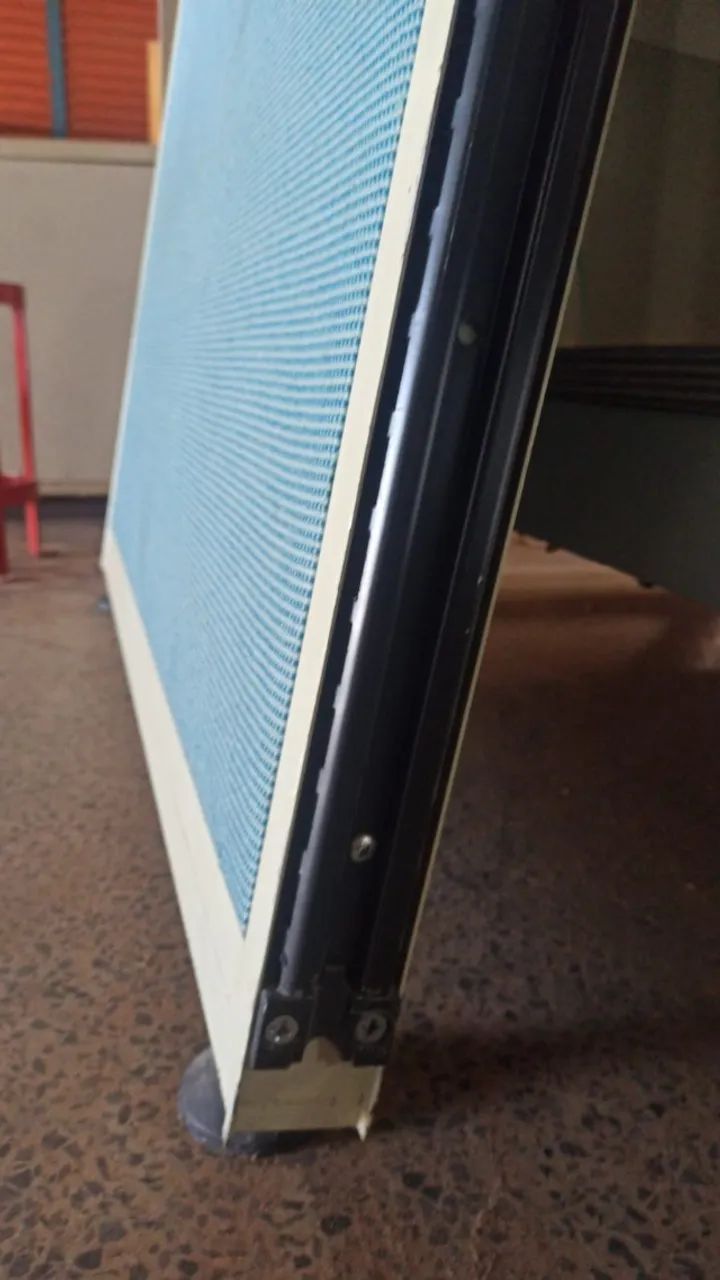 *Divisória de Escritório com Visor Superior em Vidro* - Foto 4