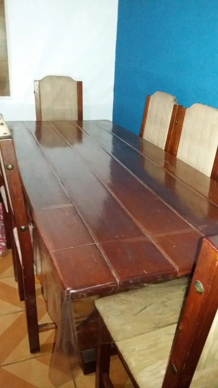 Mesa de Jantar com 6 Cadeiras64341728170883123