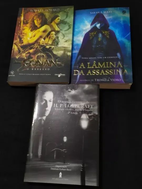 Livros : Conan / Lovecraft / Lâmina Da Assassina