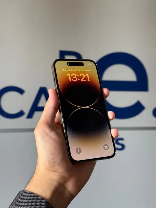 iPhone 14 Pro 128gb Dourado Loja física - Foto 4