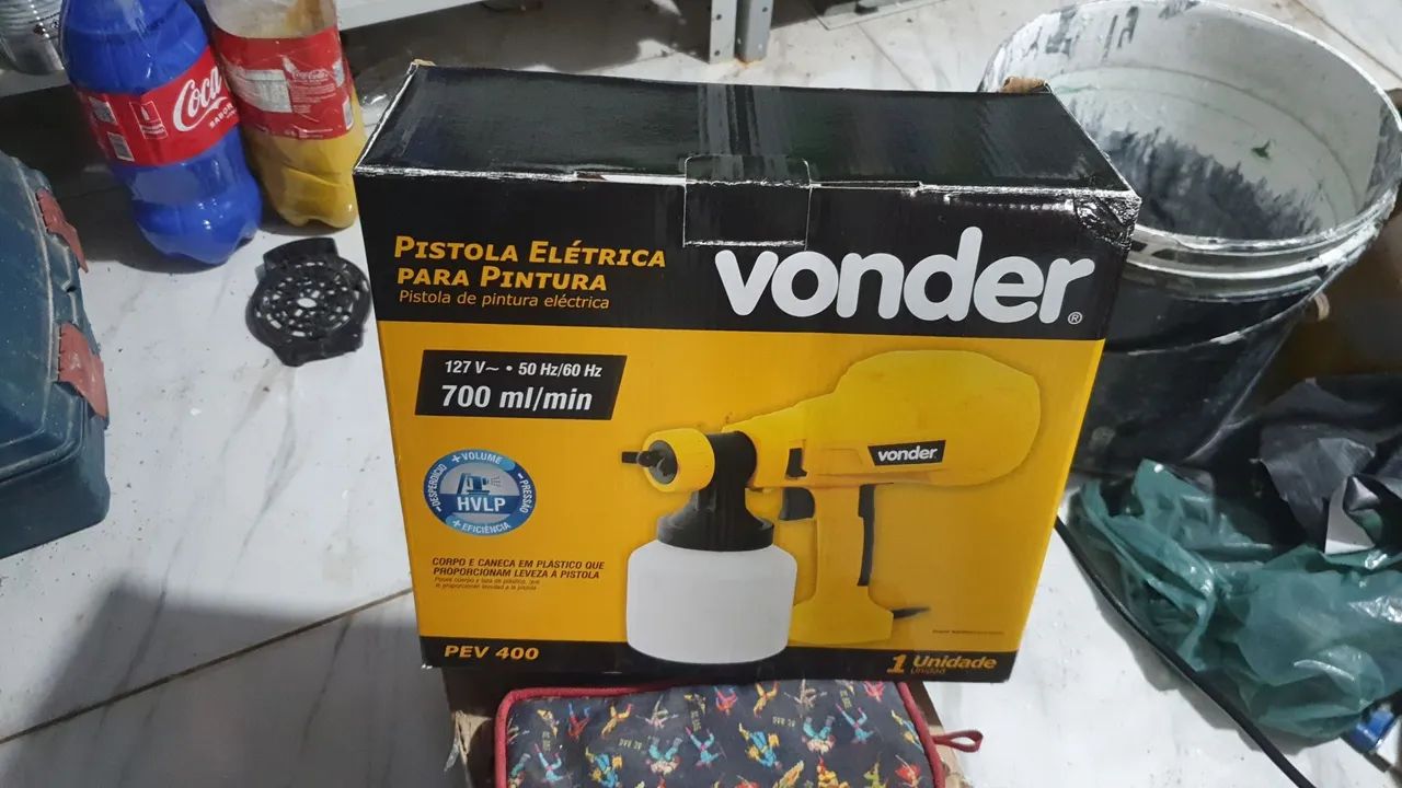 Pistola Elétrica para Pintura Vonder PEV 400