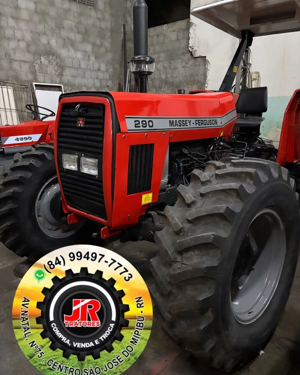 Trator Massey Ferguson 290 4x4